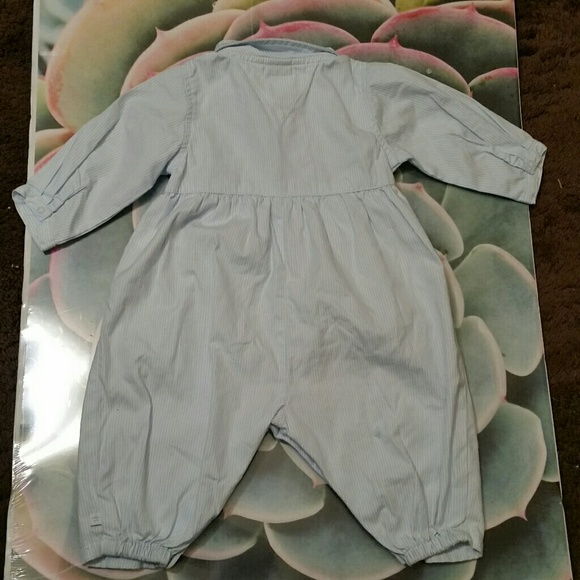 SOLD SOLD SOLD Tommy Hilfiger pants romper, 3-6m - Picture 2 of 7